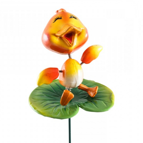 Park   штекер садовый утенок на цветке gs-ar3158-5 2062