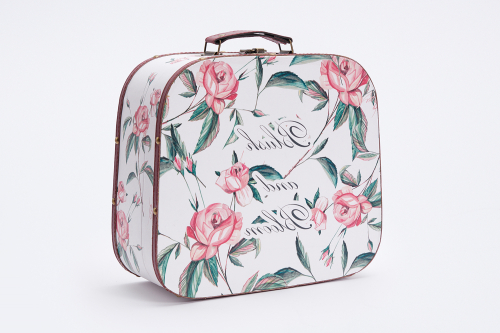 Hoff Декоративный чемодан для хранения Blush and Bloom 