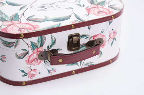 Hoff Декоративный чемодан для хранения Blush and Bloom 