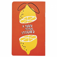 Be Smart   Блокнот Be Smart Fruits лимон 13x21 см 48 л превью