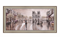Hoff Репродукция в раме Прогулка по Парижу  превью